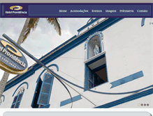 Tablet Screenshot of hotelprovidencia.com.br